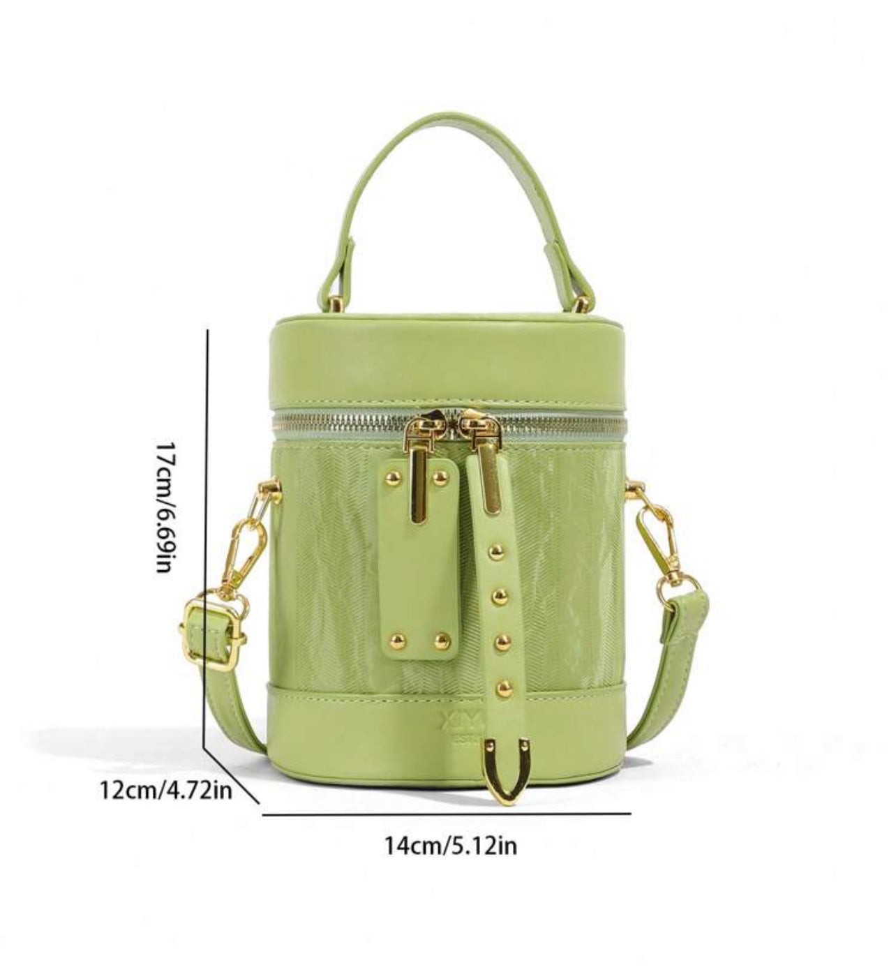 Matcha Latte Barrel Bag